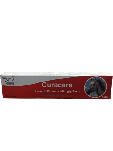 خمیر انگل curacare pyrantel